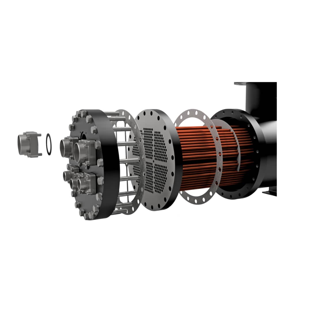 اواپراتور و کندانسور پوسته و لوله (شل اند تیوب )